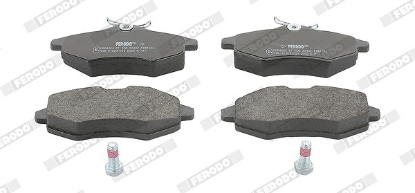 Ferodo Bremsbelagsatz, Scheibenbremse [Hersteller-Nr. FDB1542] für Citroën