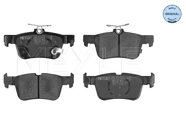 Meyle Bremsbelagsatz, Scheibenbremse [Hersteller-Nr. 0252223116] für Ford Usa, Ford