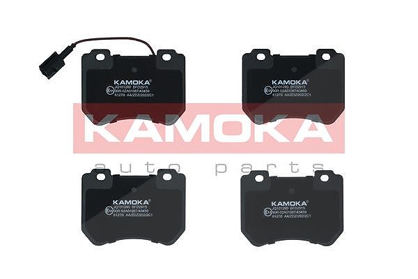 Kamoka Bremsbelagsatz, Scheibenbremse [Hersteller-Nr. JQ101280] für Alfa Romeo