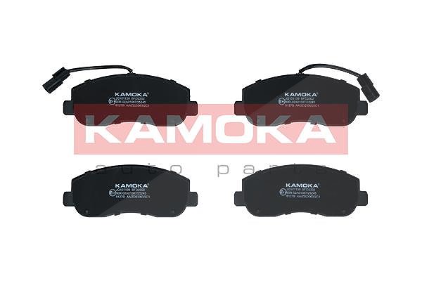Kamoka Bremsbelagsatz, Scheibenbremse [Hersteller-Nr. JQ101139] für Renault, Nissan, Opel