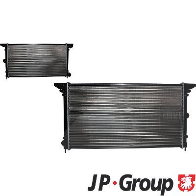 Jp Group Kühler, Motorkühlung [Hersteller-Nr. 1114208600] für VW, Seat, Ford