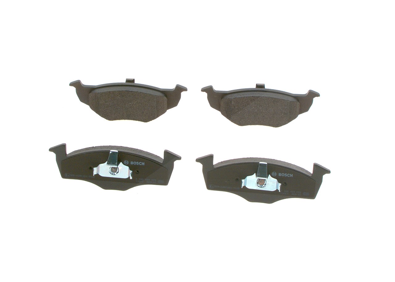 Bosch Bremsbelagsatz, Scheibenbremse [Hersteller-Nr. 0986494005] für Skoda, Seat, VW