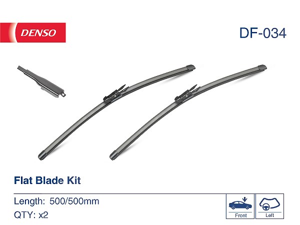 Denso Wischblatt [Hersteller-Nr. DF-034] für BMW