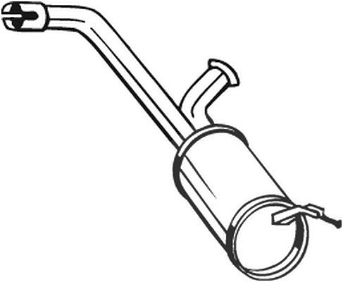 Bosal Endschalldämpfer [Hersteller-Nr. 135-099] für Citroën, Peugeot, Fiat