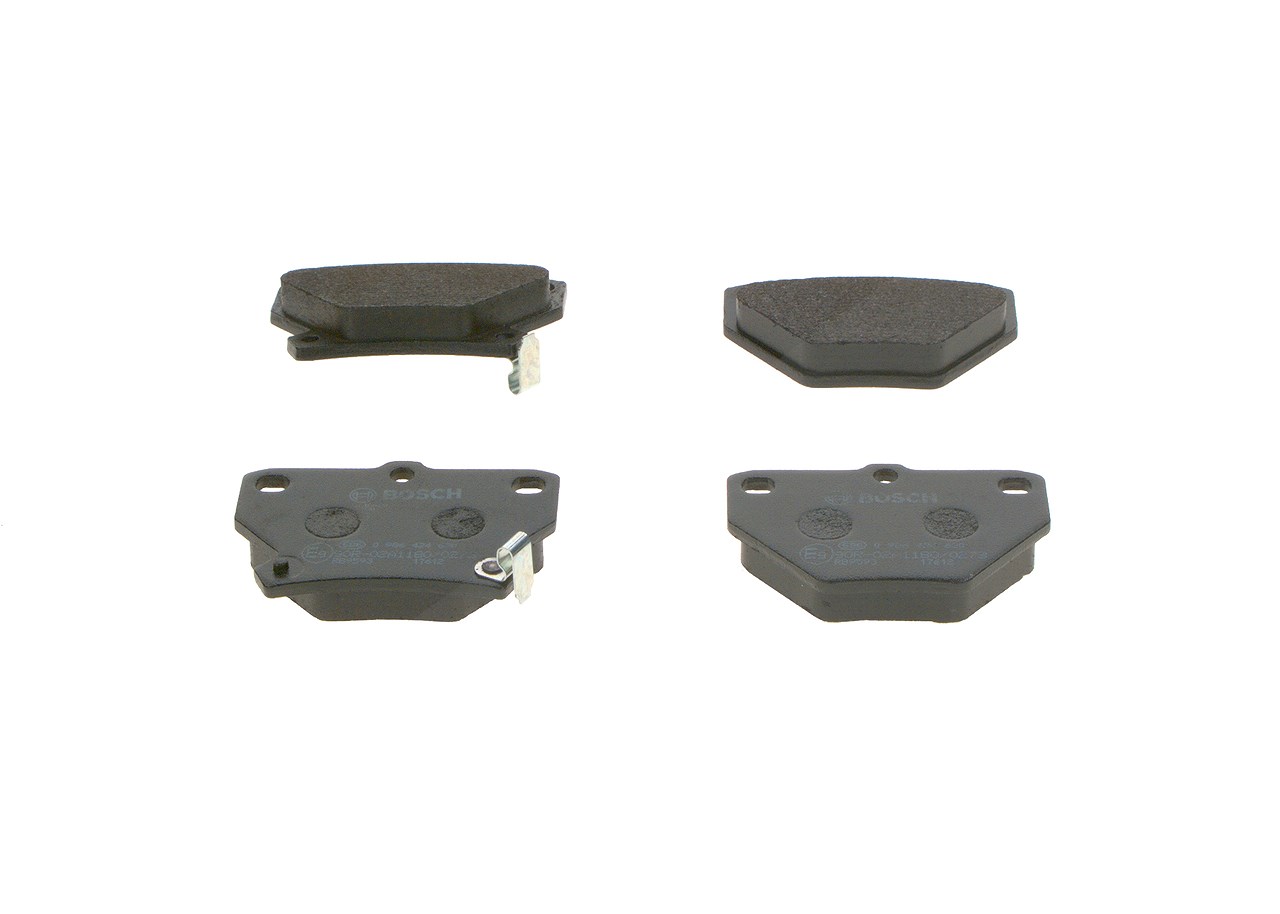 Bosch Bremsbelagsatz, Scheibenbremse [Hersteller-Nr. 0986424630] für Toyota