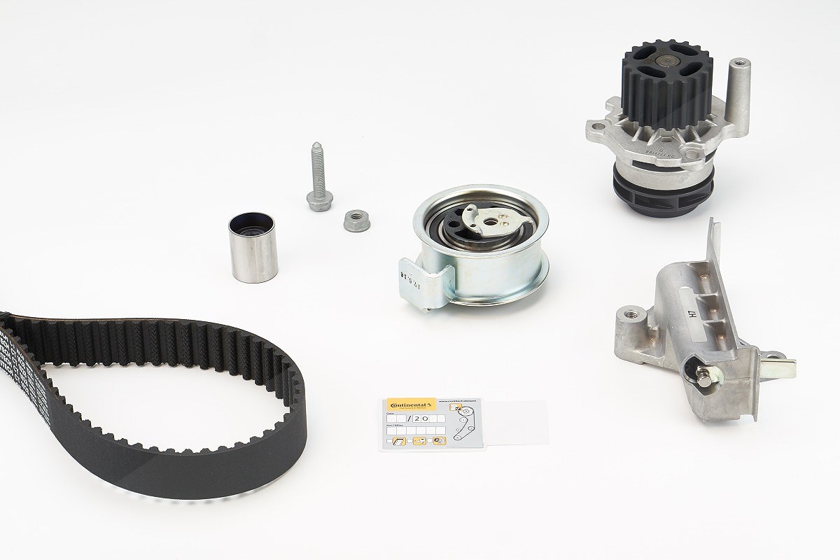 Continental Ctam Wasserpumpe + Zahnriemensatz [Hersteller-Nr. CT1028WP6] für Seat, VW, Audi, Ford