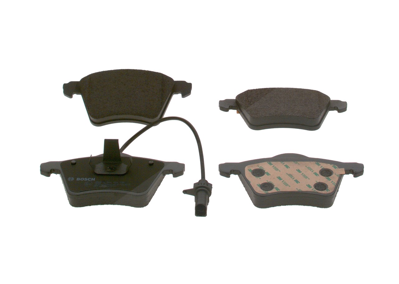 Bosch Bremsbeläge vorne (Satz) mit VWK [Hersteller-Nr. 0986424780] für Ford, VW, Seat