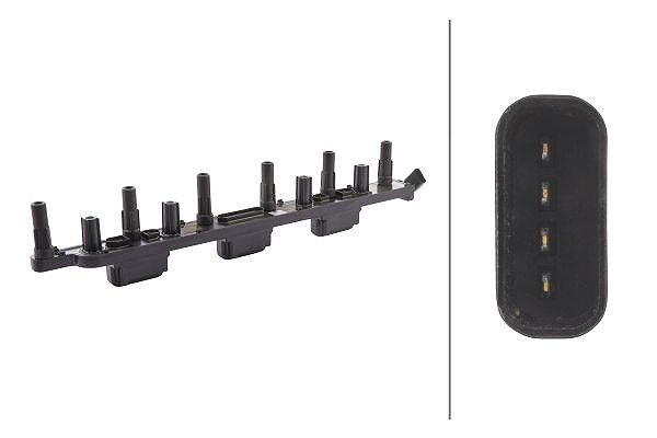 Hella Zündspule [Hersteller-Nr. 5DA230035-491] für Jeep