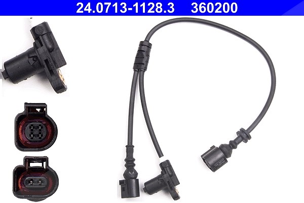 Ate Sensor, Raddrehzahl [Hersteller-Nr. 24.0713-1128.3] für Ford, VW, Seat