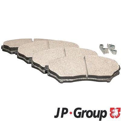 Jp Group Bremsbelagsatz, Scheibenbremse [Hersteller-Nr. 3963600110] für Mitsubishi