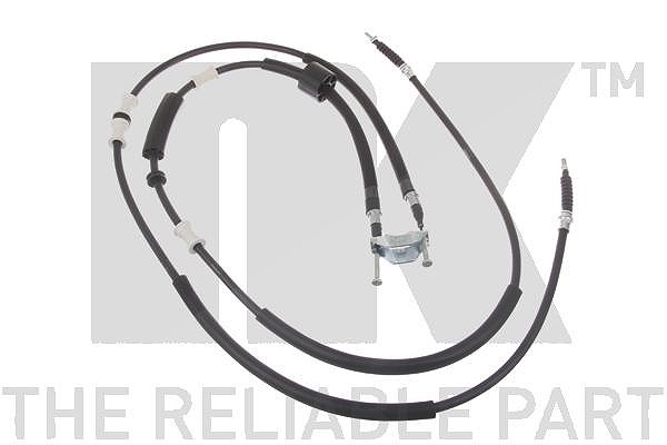 Nk Handbremsseil hinten links+rechts [Hersteller-Nr. 9036124] für Opel, Vauxhall
