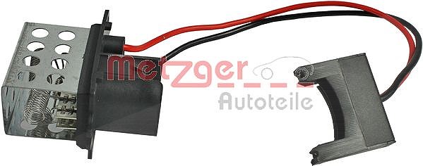 Metzger Autoteile Widerstand, Innenraumgebläse [Hersteller-Nr. 0917168] für Renault