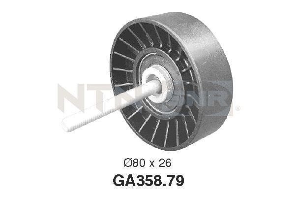 Snr Umlenk-/Führungsrolle, Keilrippenriemen [Hersteller-Nr. GA358.79] für Alfa Romeo, Lancia