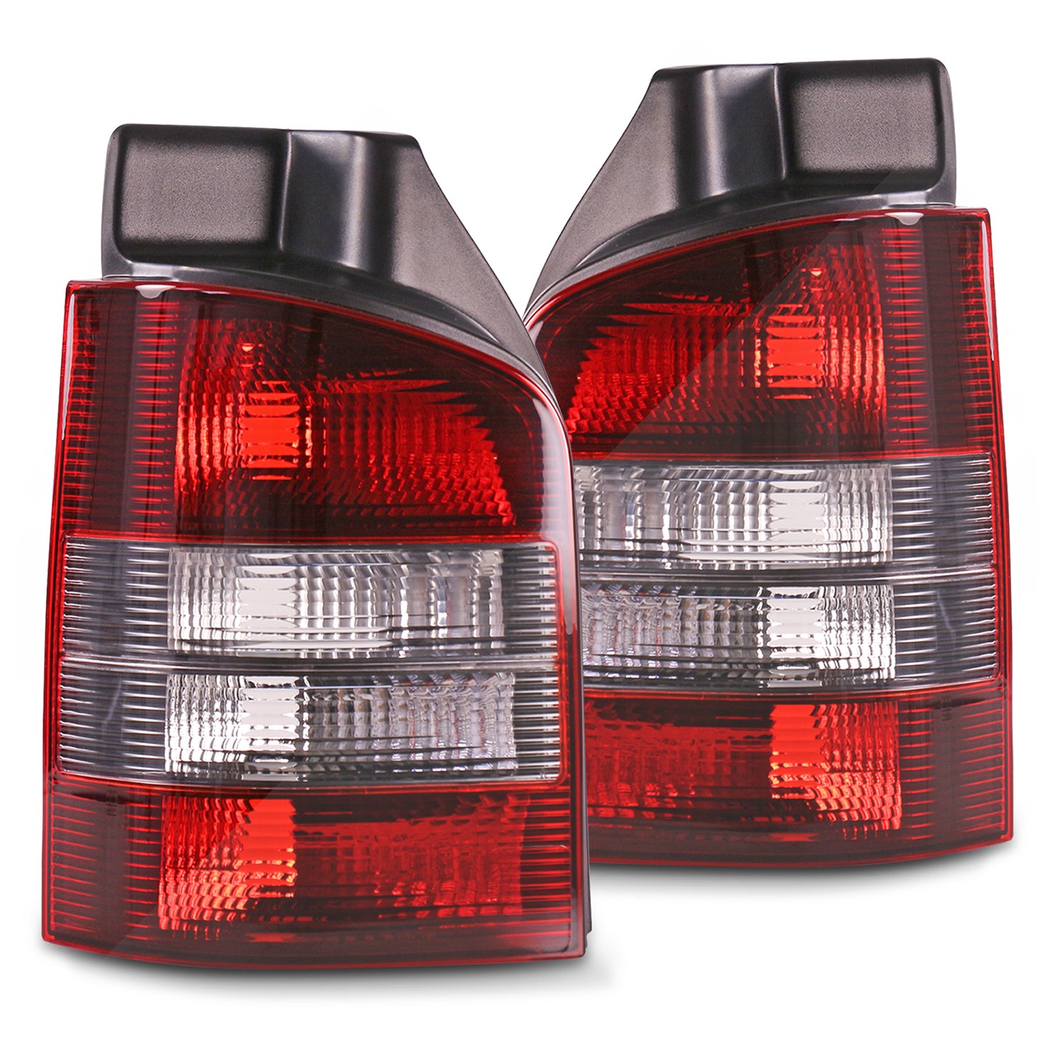 Bestprice 2x Heckleuchte, Blinker rauchgrau ohne Lampenträger [Hersteller-Nr. 10429301] für VW