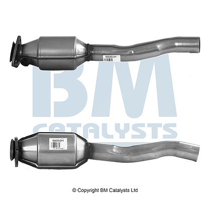 Bm Catalysts Katalysator mit Anbauteilen [Hersteller-Nr. BM90065H] für Audi
