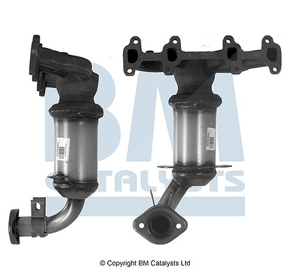 Bm Catalysts Katalysator mit Anbauteilen [Hersteller-Nr. BM90999H] für Ford