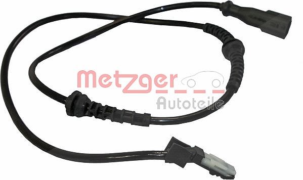 Metzger Autoteile Sensor, Raddrehzahl [Hersteller-Nr. 0900848] für Renault
