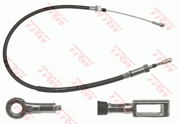 Trw Seilzug, Feststellbremse [Hersteller-Nr. GCH3024] für Peugeot, Citroën, Suzuki, Fiat