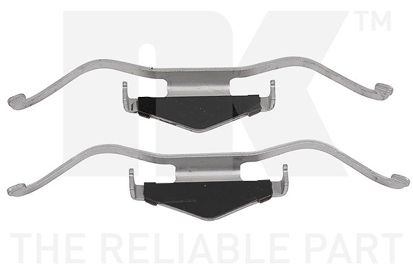 Nk Zubehörsatz, Scheibenbremsbelag [Hersteller-Nr. 7936297] für Saab, Fiat, Vauxhall, Opel