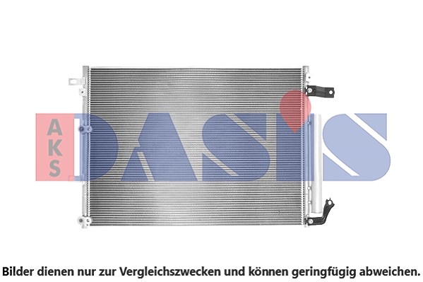 Aks Dasis Kondensator, Klimaanlage [Hersteller-Nr. 522086N] für Jeep