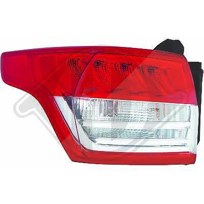 Diederichs Heckleuchte [Hersteller-Nr. 1471091] für Ford