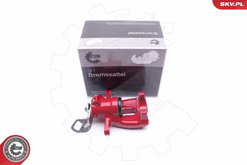 Esen Skv Bremssattel ROT hinten links [Hersteller-Nr. 34SKV083RED] für Mini
