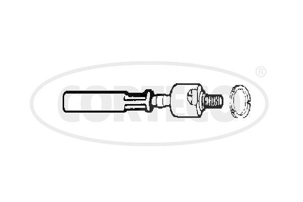 Corteco Axialgelenk, Spurstange [Hersteller-Nr. 49400587] für Renault
