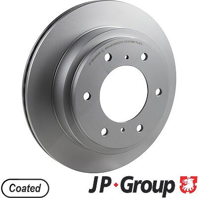 Jp Group Bremsscheibe [Hersteller-Nr. 3963200300] für Mitsubishi