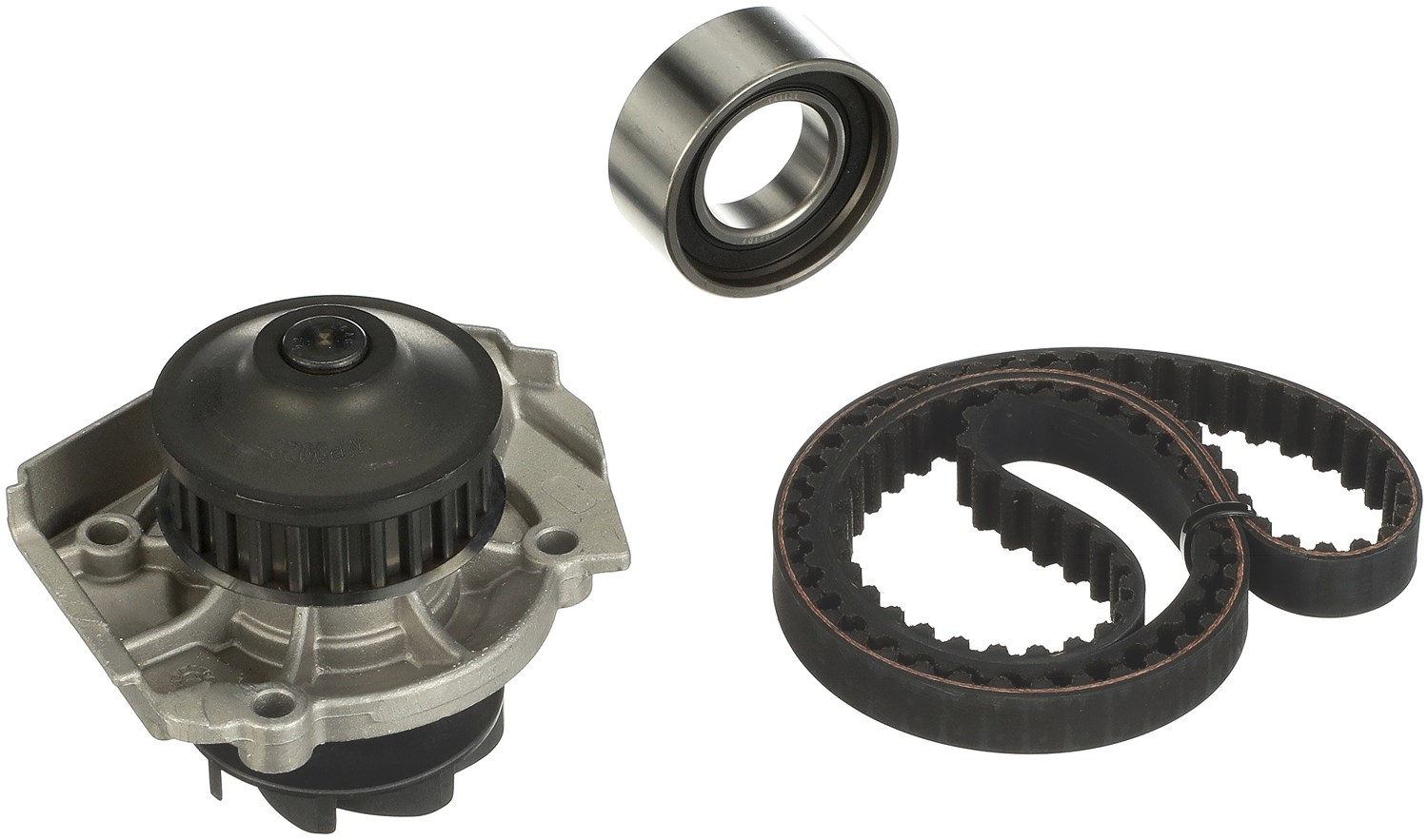 Gates Wasserpumpe + Zahnriemensatz [Hersteller-Nr. KP15544XS] für Lancia, Fiat