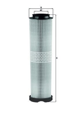 Mahle Luftfilter [Hersteller-Nr. LX816/4] für Mercedes-Benz