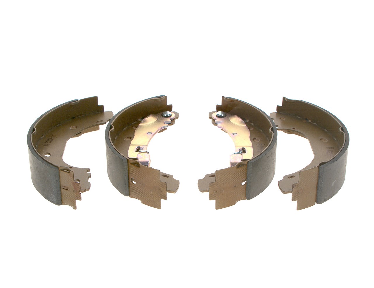Bosch Bremsbackensatz [Hersteller-Nr. 0986487701] für Peugeot, Fiat, Citroën