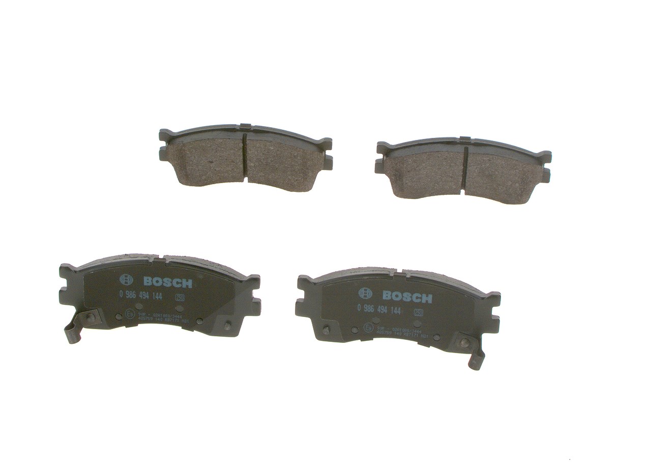 Bosch Bremsbelagsatz, Scheibenbremse [Hersteller-Nr. 0986494144] für Kia