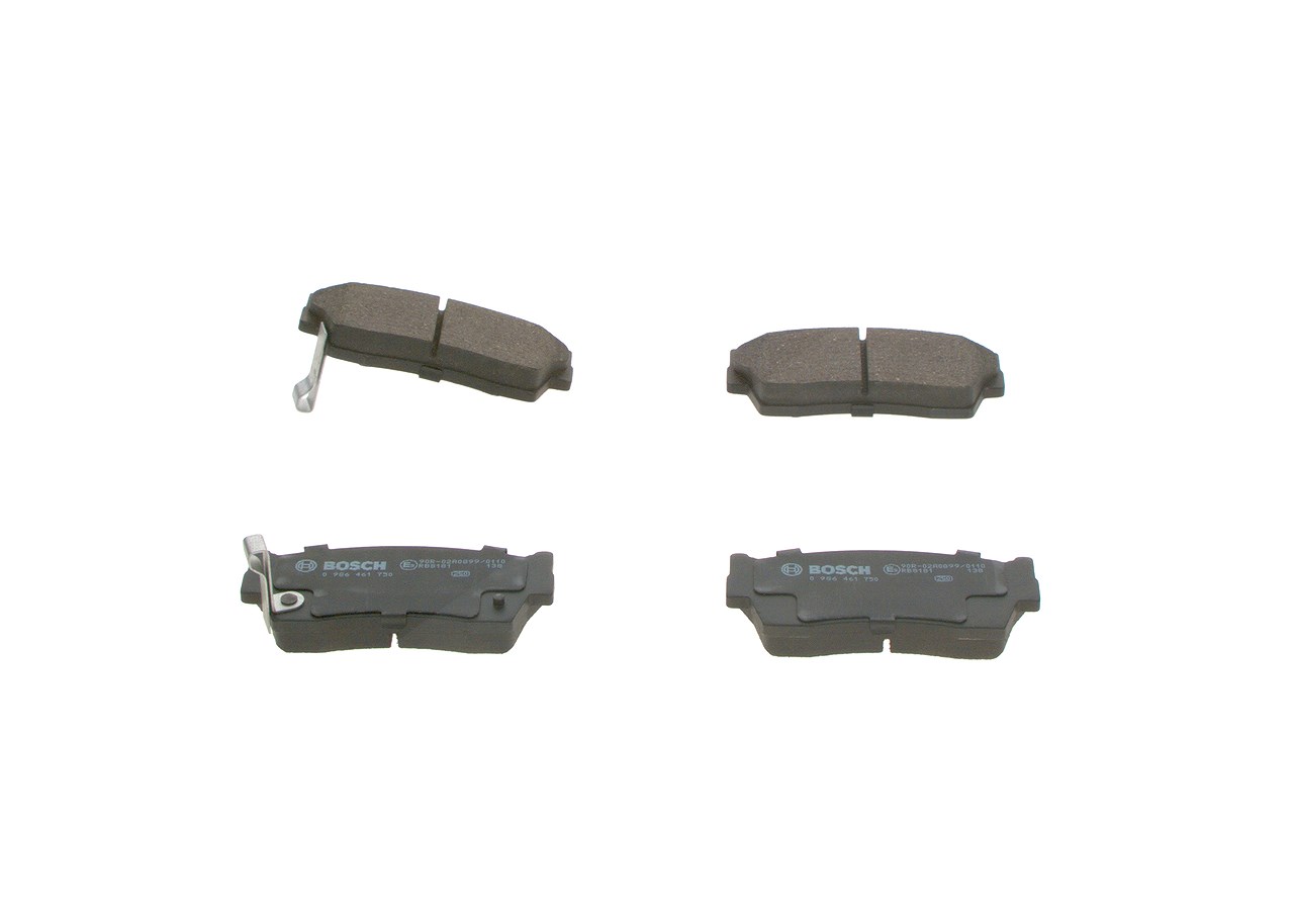 Bosch Bremsbelagsatz, Scheibenbremse [Hersteller-Nr. 0986461750] für Suzuki