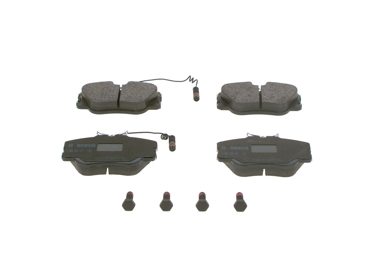 Bosch Bremsbelagsatz, Scheibenbremse [Hersteller-Nr. 0986469410] für Mercedes-Benz