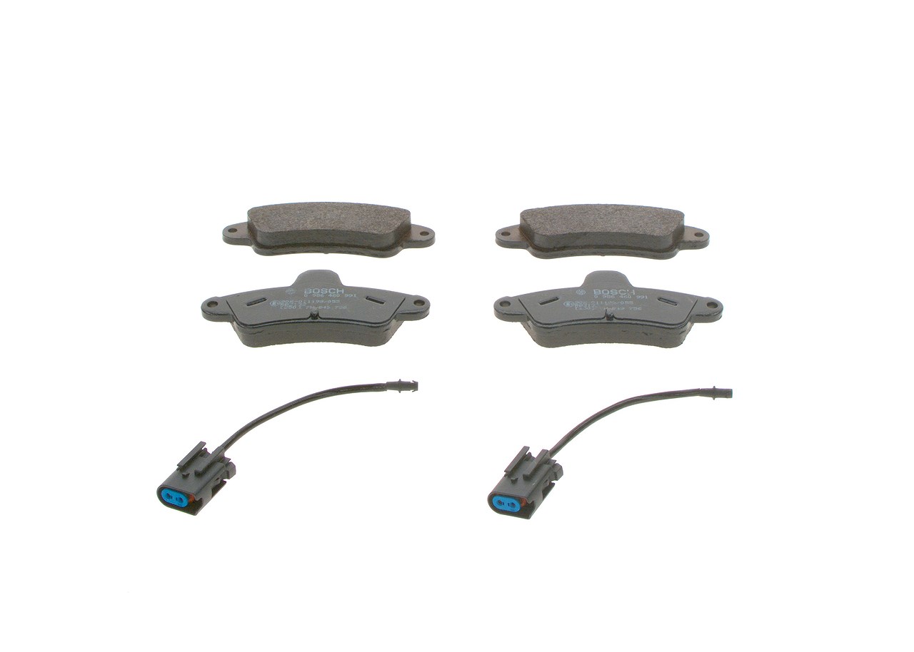 Bosch Bremsbelagsatz, Scheibenbremse [Hersteller-Nr. 0986460991] für Ford