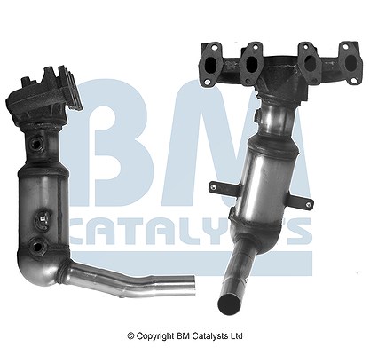 Bm Catalysts Katalysator inkl. Montagesatz [Hersteller-Nr. BM91318H] für Fiat