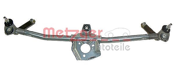 Metzger Autoteile Wischergestänge [Hersteller-Nr. 2190001] für Audi, Skoda, VW, Seat