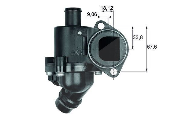 Mahle Thermostat, Kühlmittel [Hersteller-Nr. TM3105] für Audi, Seat