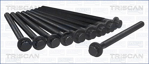 Triscan Zylinderkopfschraubensatz [Hersteller-Nr. 98-4307] für Hyundai, Kia