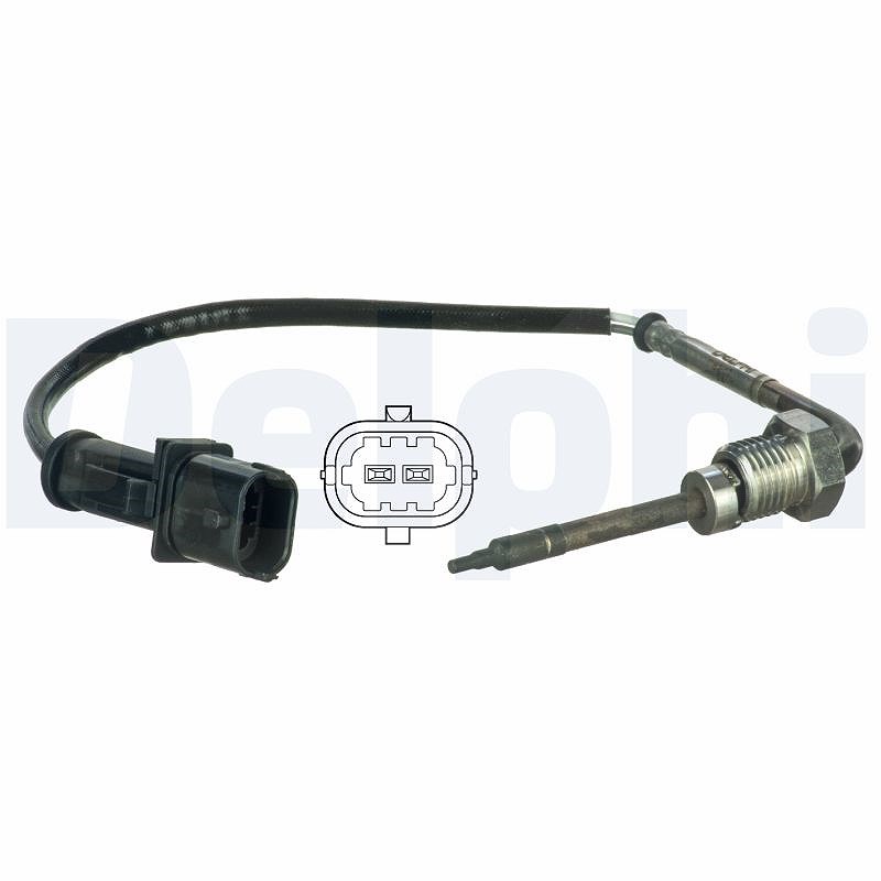 Delphi Sensor, Abgastemperatur [Hersteller-Nr. TS30011] für Fiat, Alfa Romeo, Lancia