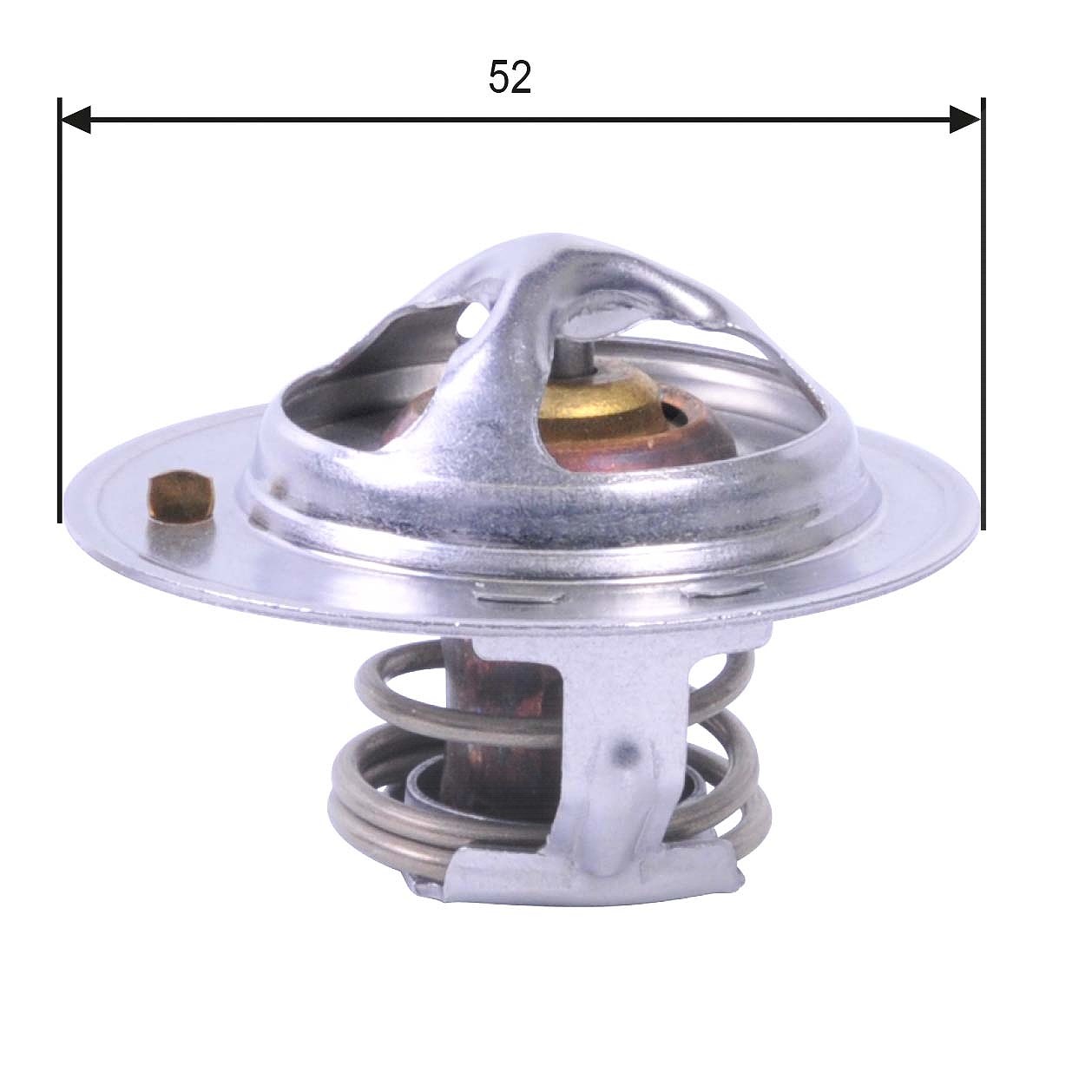 Gates Thermostat, Kühlmittel [Hersteller-Nr. TH24485G1] für Mazda