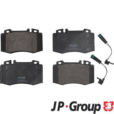 Jp Group Bremsbelagsatz, Scheibenbremse [Hersteller-Nr. 1363602410] für Mercedes-Benz