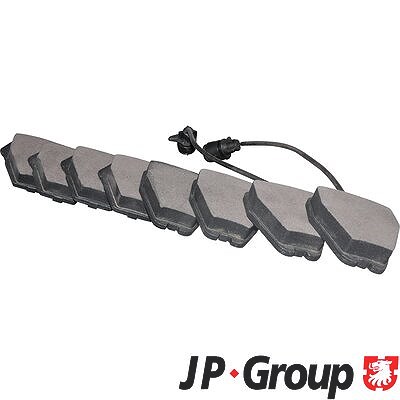 Jp Group Bremsbelagsatz, Scheibenbremse [Hersteller-Nr. 1163602710] für VW, Audi