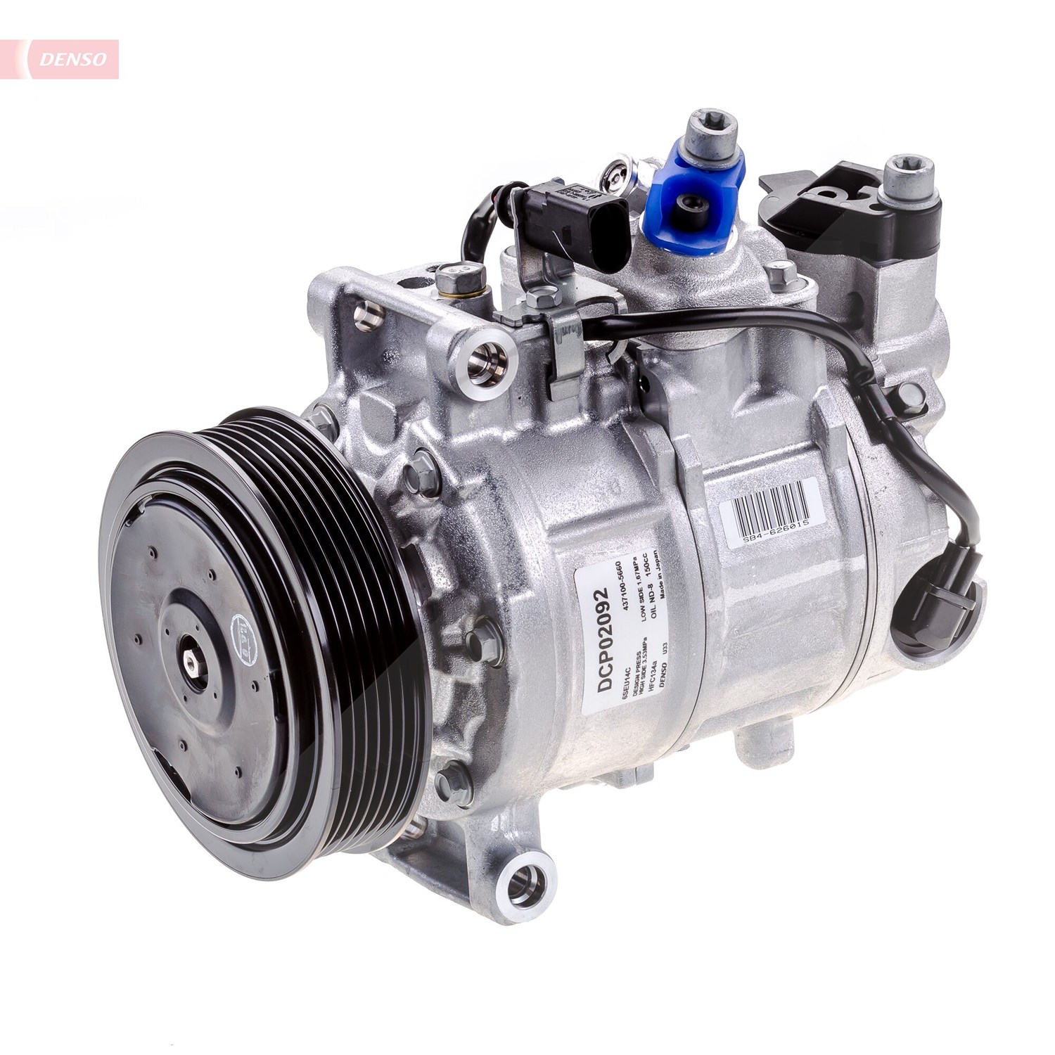 Denso Kompressor, Klimaanlage [Hersteller-Nr. DCP02092] für Audi