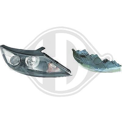 Diederichs Hauptscheinwerfer [Hersteller-Nr. 6522880] für Kia