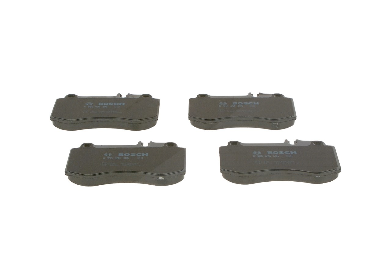 Bosch Bremsbelagsatz, Scheibenbremse [Hersteller-Nr. 0986494405] für Mercedes-Benz