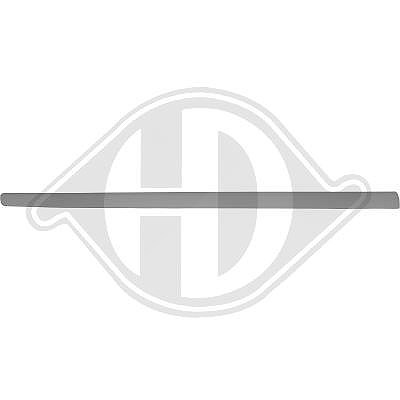Diederichs Zier-/Schutzleiste, Tür [Hersteller-Nr. 2205421] für VW