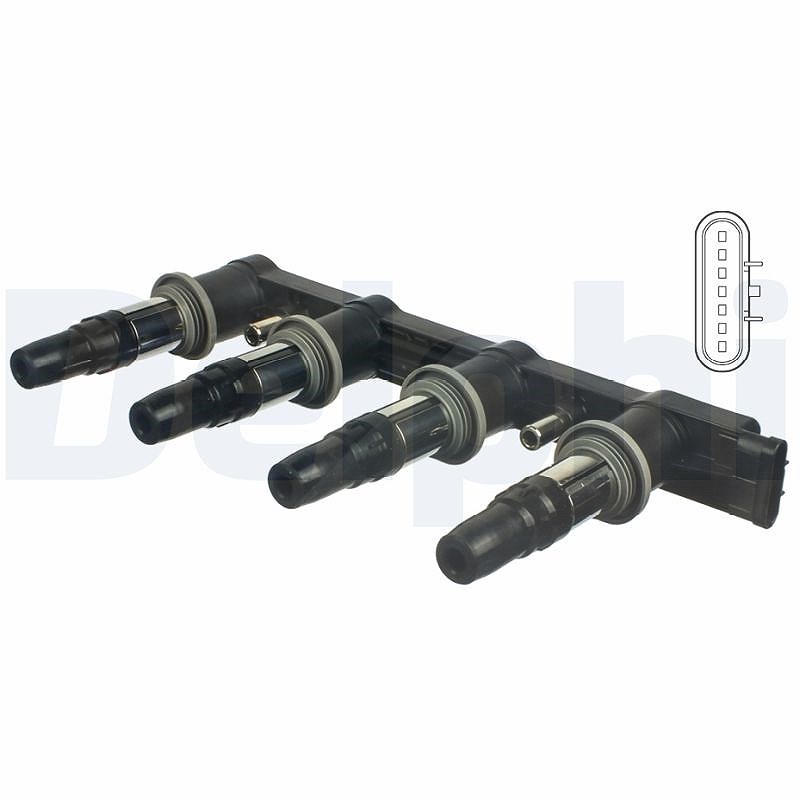 Delphi Zündspule [Hersteller-Nr. CE01840-12B1] für Chevrolet