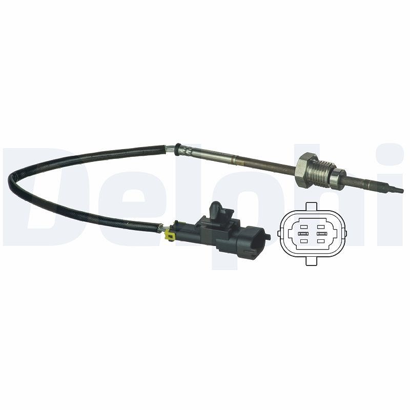 Delphi Sensor, Abgastemperatur [Hersteller-Nr. TS30032] für Vauxhall, Opel, Chevrolet, BMW