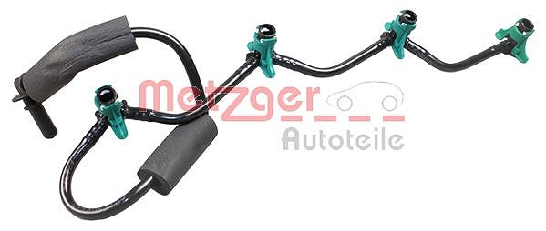 Metzger Autoteile Schlauch, Leckkraftstoff [Hersteller-Nr. 0840111] für Peugeot, Citroën